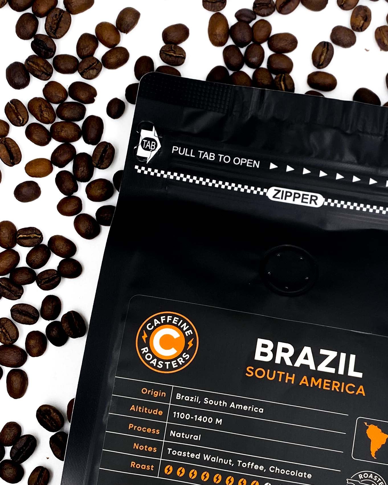 Brazil, Medium Roast Coffee