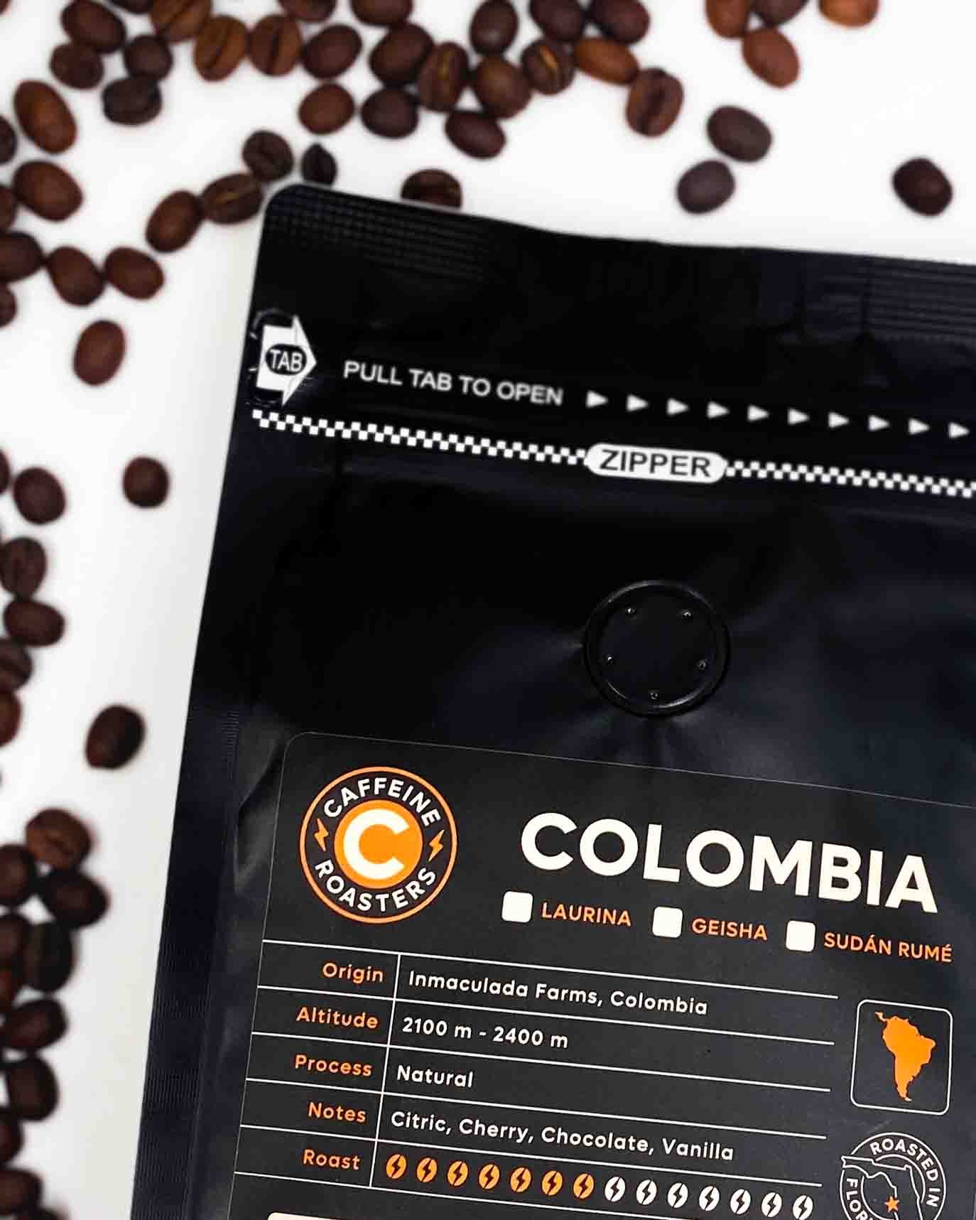 Colombian, Medium Roast Coffee