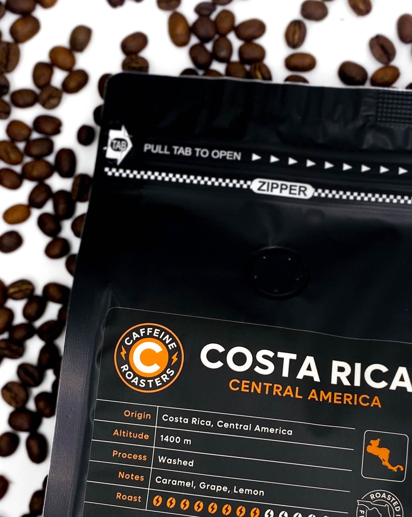 Costa Rica, Light Roast Coffee