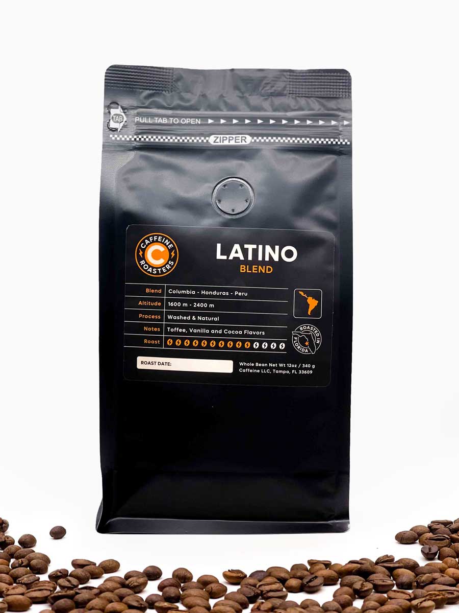 Latino Blend, Medium Dark Roast Coffee